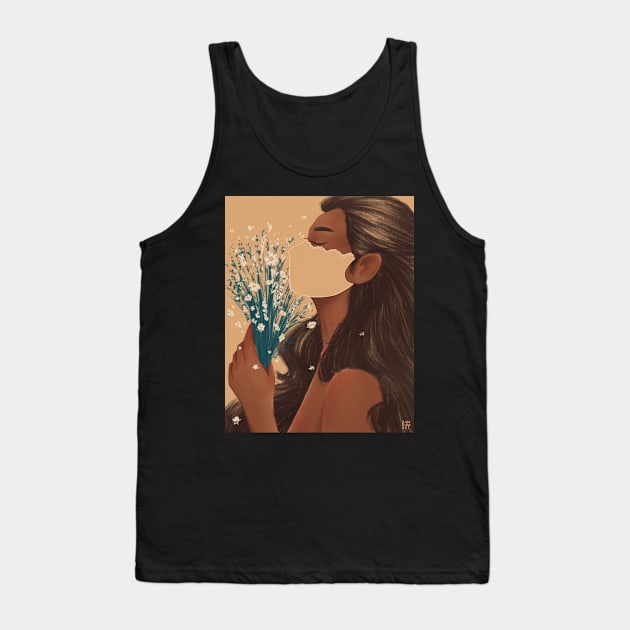 Daisies Tank Top by samsum.art